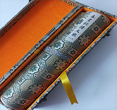 珲春书画装裱案例